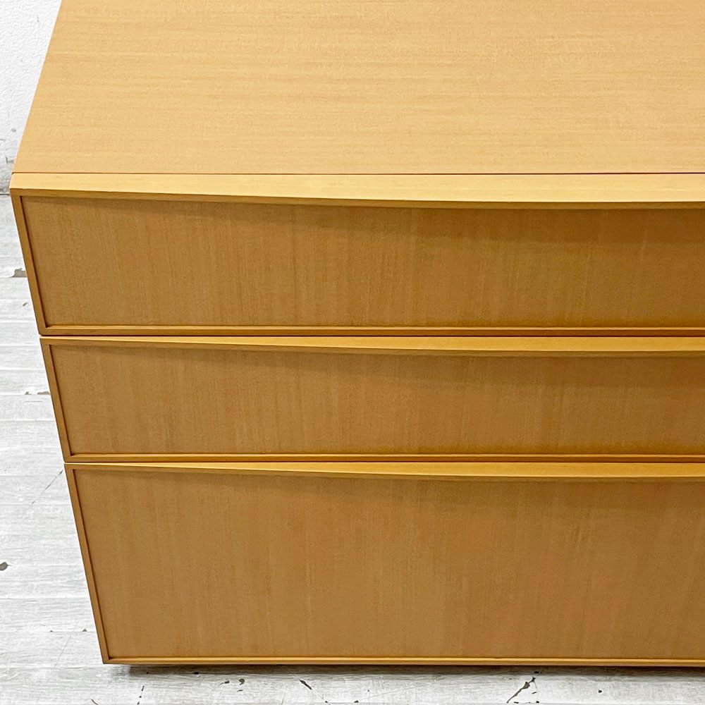 アルフレックス arflex コンポーザー COMPOSER 3段 チェスト キャビネット ナチュラル イタリアモダン シンプルデザイン ●