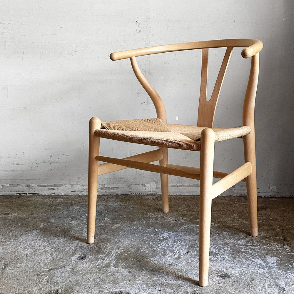 カールハンセン&サン Carl Hansen & Son CH24 Yチェア ビーチ材 ソープフィニッシュ 日本仕様サイズ ハンス・J・ウェグナー デンマーク 北欧 A ■
