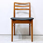 ジャーナルスタンダードファニチャー journal standard Furniture j.s.F アロス ダイニングチェア AROS DINING CHAIR ラバーウッド材 合皮レザー ナチュラルモダン 北欧デザイン ●