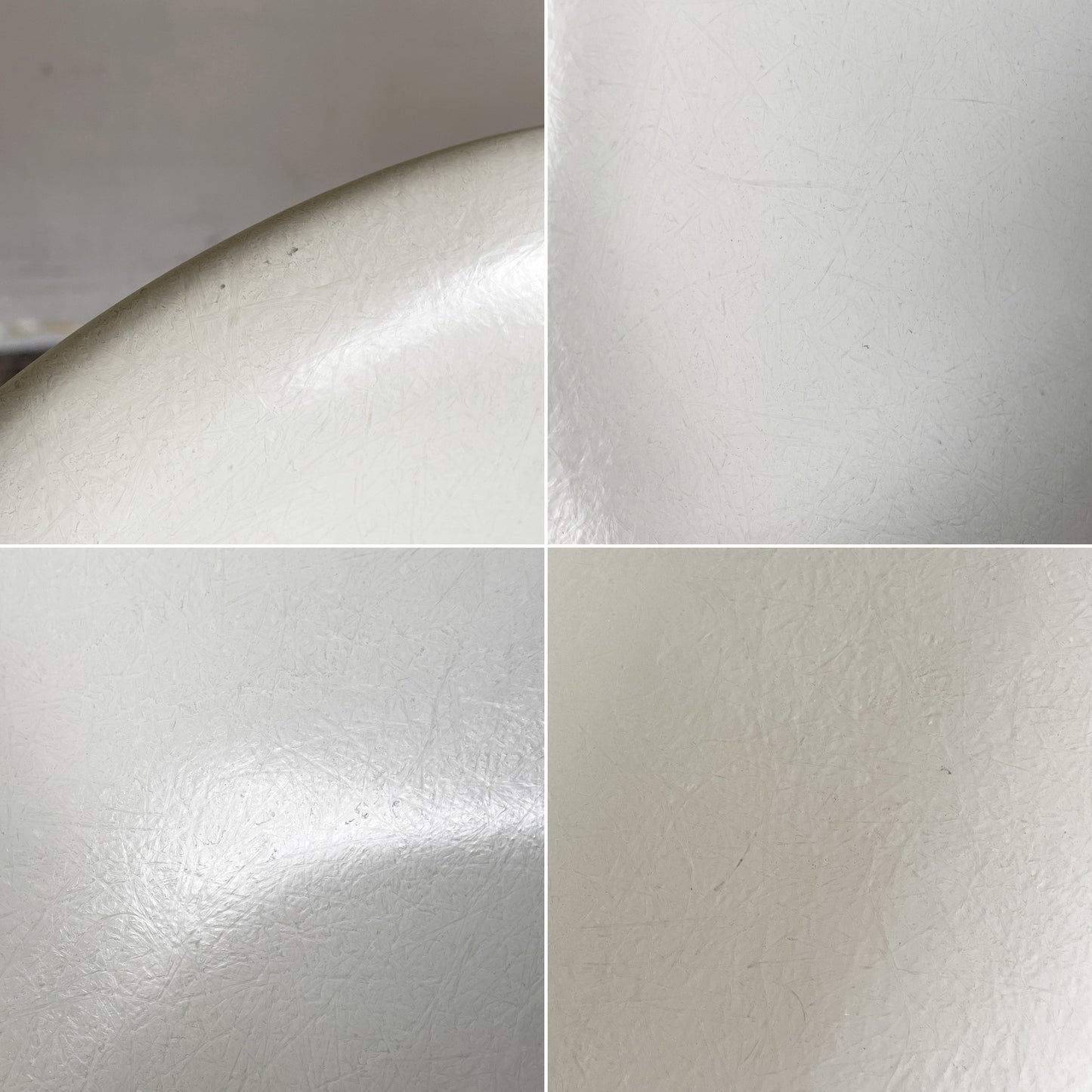ハーマンミラー Herman Miller アームシェルチェア 現行FRP製 パーチメント エッフェルベース C&R イームズ ミッドセンチュリー  ■