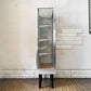 パシフィックファニチャーサービス PACIFIC FURNITURE SERVICE P.F.S. アルミナム ALUMINIUM GLASS CASE ガラスケース AL-60 オーク材 スチール脚 W60cm 定価￥121,000 - ◎