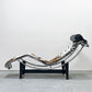 カッシーナ Cassina LC4 シェーズロング 長椅子 ハラコ 毛皮 レザークッション 本革 ル・コルビュジエ MoMA 名作椅子 ●