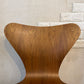フリッツハンセン Fritz Hansen セブンチェア Seven Chair ダイニングチェア アルネヤコブセン Arne Jacobsen ウォールナット材 北欧家具 B ◎