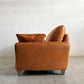 リラックスフォーム RELAX FORM コロンバス COLUMBUS Ⅱ 2人掛けソファ W164cm レザーテックス キャメル 木脚 関家具 定価￥162,800- 〓
