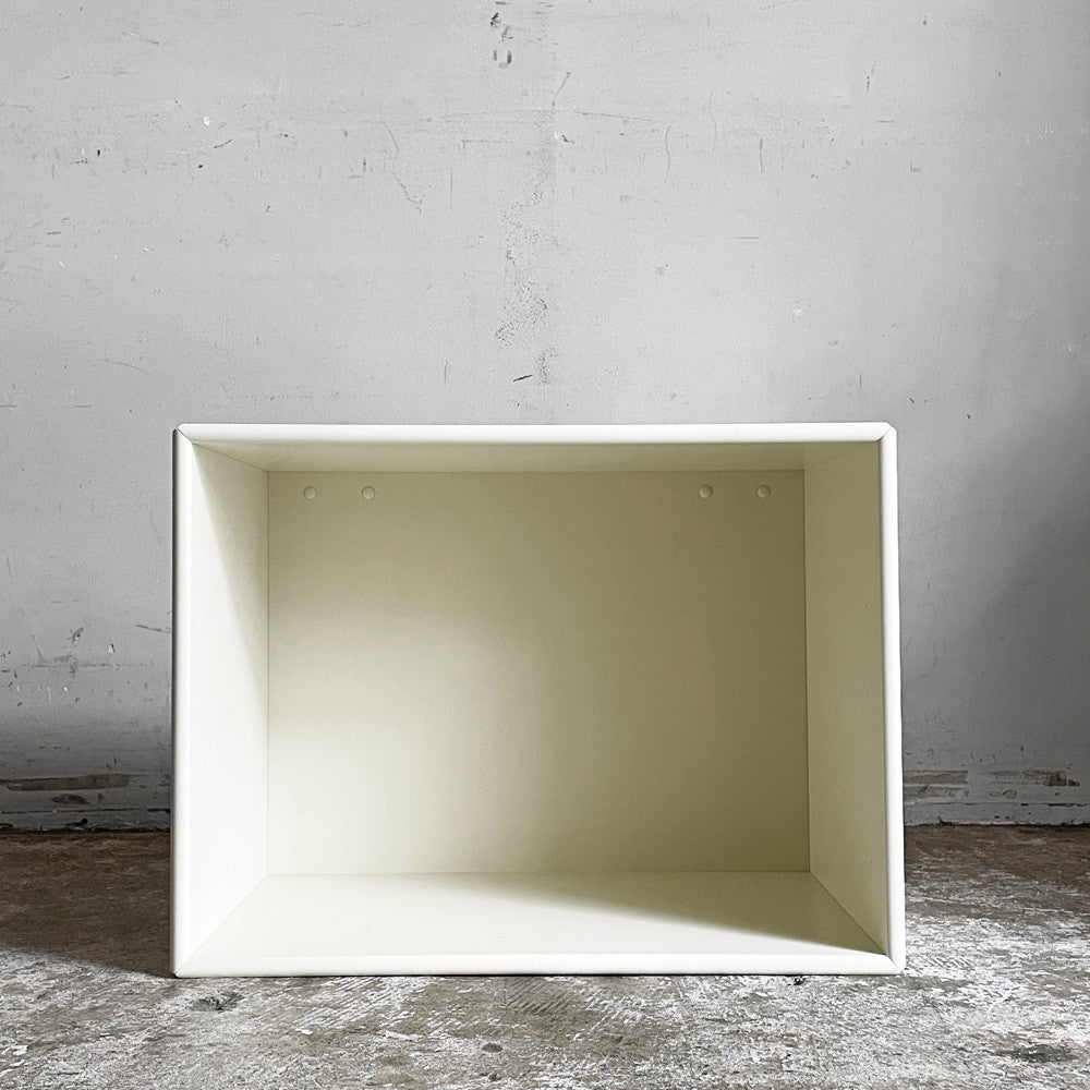 モンタナ MONTANA システムシェルフユニット SYSTEM SHELF UNIT 1列 オープンシェルフ W46.8×D30×H35.5cm アイボリー オフホワイト デンマーク A ■