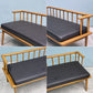 ジャーナルスタンダードファニチャー journal standard Furniture アルベスタ ALVESTA ベンチ 2Pソファ PVCレザー 廃番 ◎