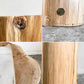 カルデサック Cul de Sac-JAPON 青森ヒバ WOOD SIDE TABLE サイドテーブル short 小丸太 ■