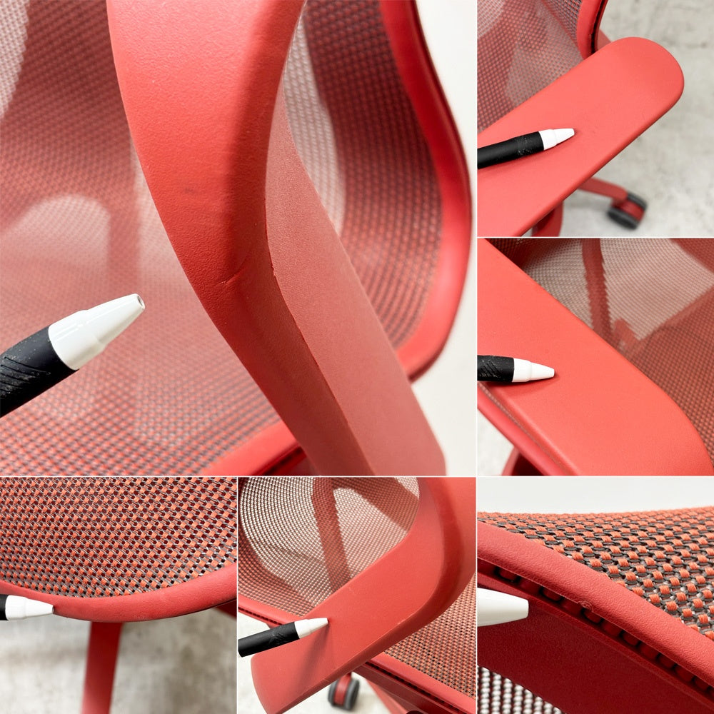 ハーマンミラー Herman Miller コズムチェア Cosm Chair キャニオン ローバック 固定アーム スタジオ7.5 定価￥247,500円- ●