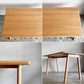 アクタス ACTUS スープ SOUP ダイニングテーブル Aレッグ オーク無垢材 クリアオイル塗装 ナチュラル W140cm 定価￥148,500- ■