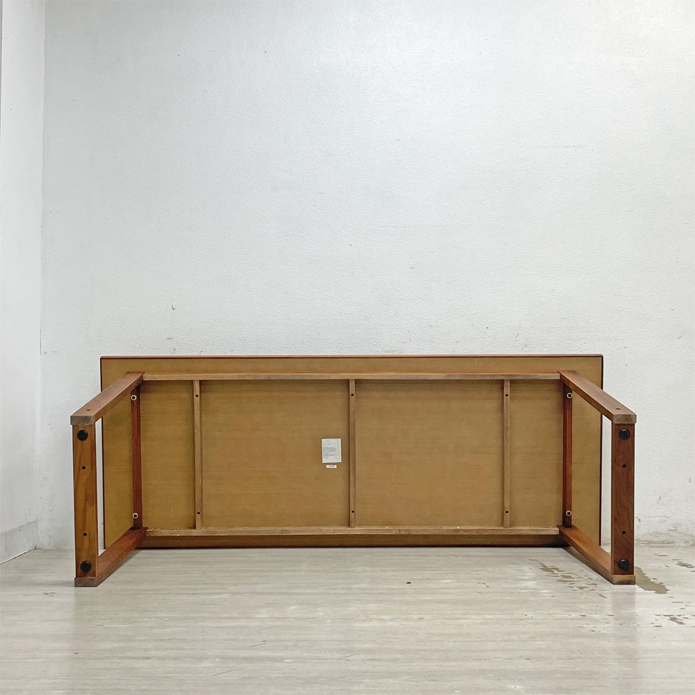 アクタス ACTUS ファイン fine2 ダイニングテーブル ウォールナット材 W180cm 廃番 ●