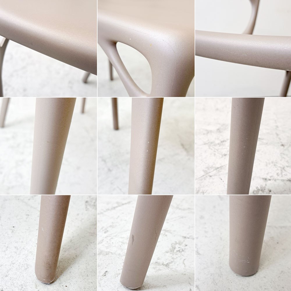 カルテル Kartell エーアイ A.I. チェア ダイニングチェア サイドチェア グレイ ポリプロピレン フィリップ・スタルク イタリアモダン ●
