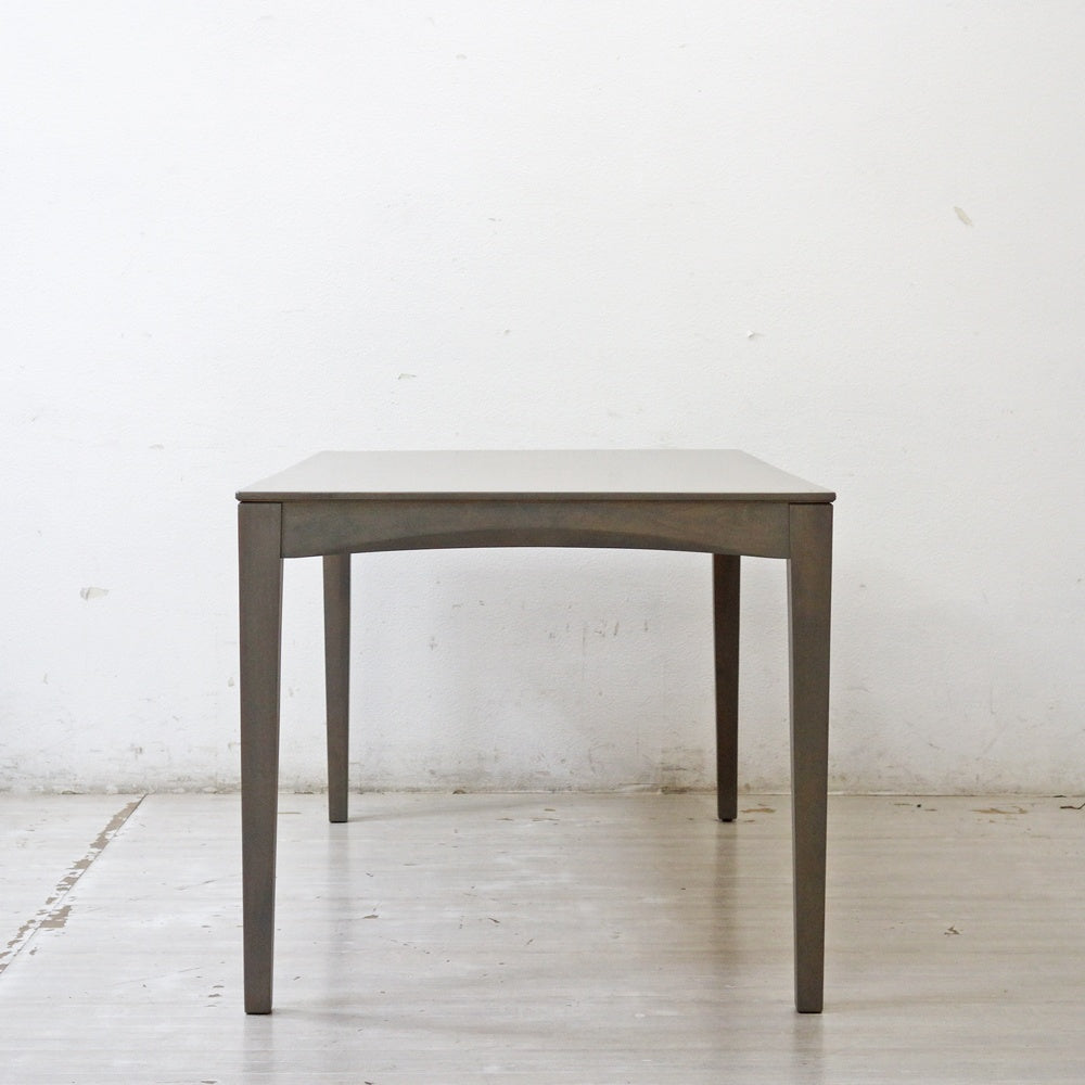 アクタス ACTUS エーボスコ2 A-BOSCO2 ダイニングテーブル 再塗装品 抽斗2杯 ニヤトー材 W135cm 朝日木材加工 ●