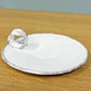 JBAdeV/Jean Baptiste Astierde Villatte 別注ソーサー Feuilles soucoupe a anse アスティエ・ド・ヴィラット ASTIER de VILLATTE 陶器 フランス A ◎