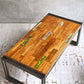 ディーボディ d-Bodhi フェルム FERUM インダストリアル コーヒーテーブル INDUSTRIAL COFFEE TABLE S ローテーブル チーク古材×アイアン 廃番 ♪
