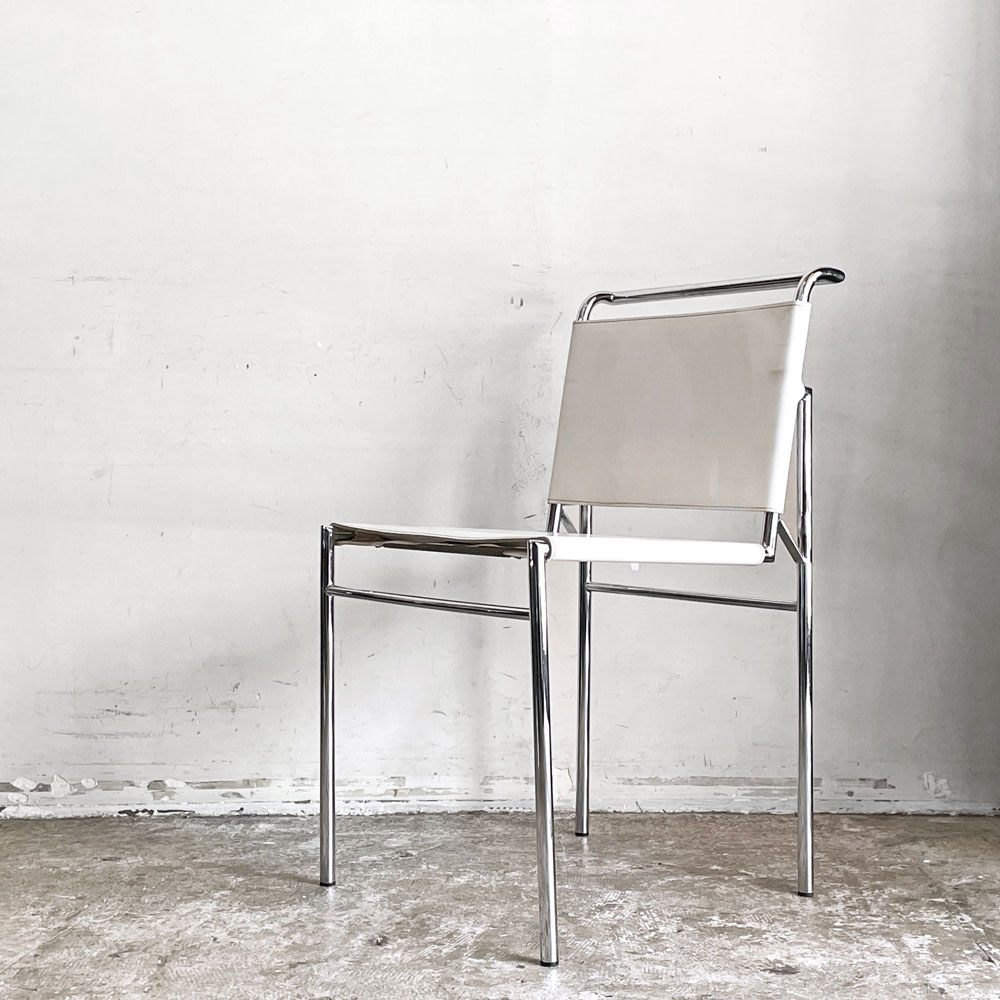 スティールライン Steel Line ロクエブリューン ROQUEBRUNE ダイニングチェア アイリーン・グレイ Eileen Gray モダンデザイン リプロダクト品 B ■