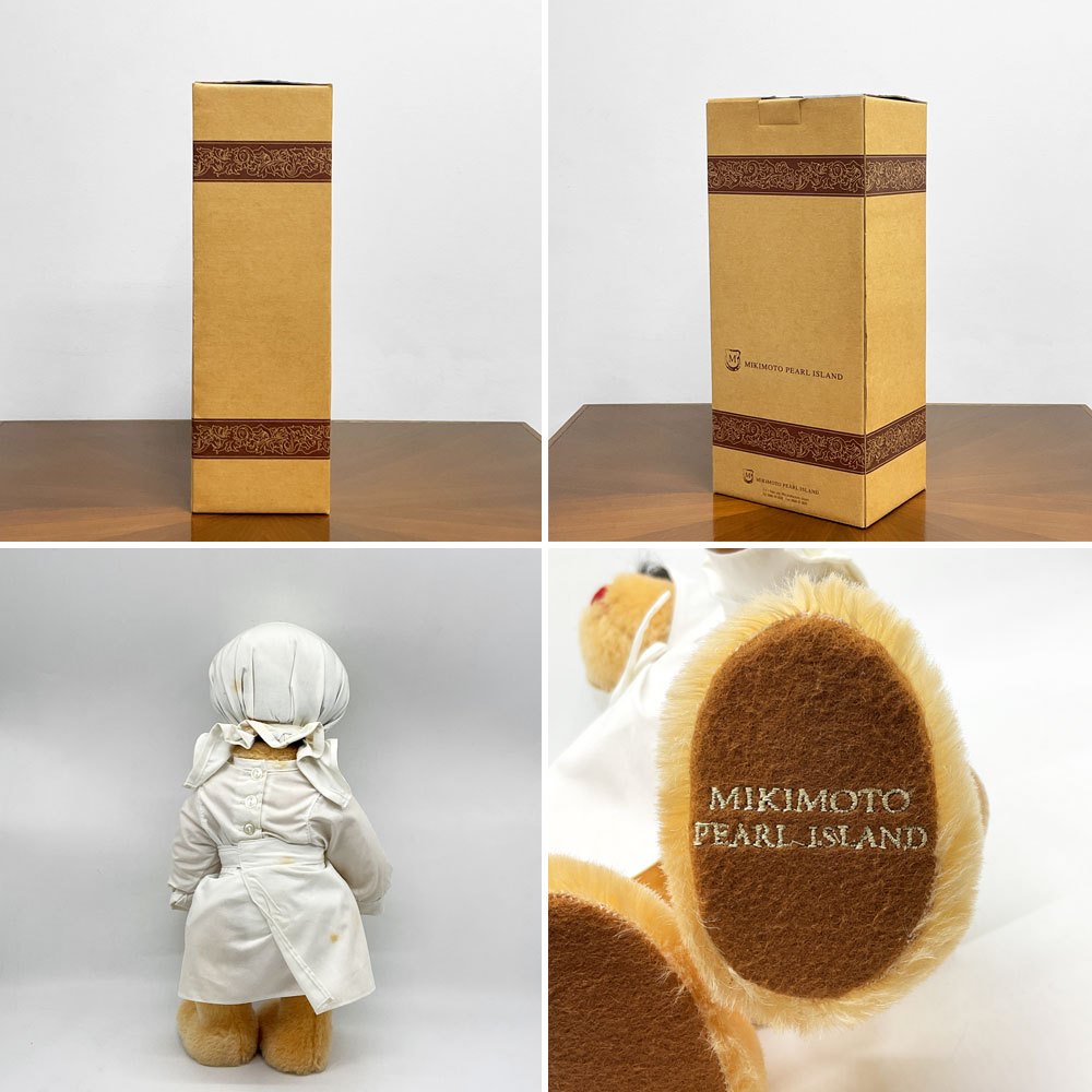 ミキモト MIKIMOTO アマベアー AMA BEAR テディベア 海女さんクマ 人形 鑑賞用 Joanne Oh 箱付 参考定価￥25,000- ●