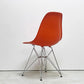 ヴィトラ Vitra サイドシェルチェア エッフェルベース ポリプロピレン製 オレンジ C&R イームズ ミッドセンチュリーデザイン ●