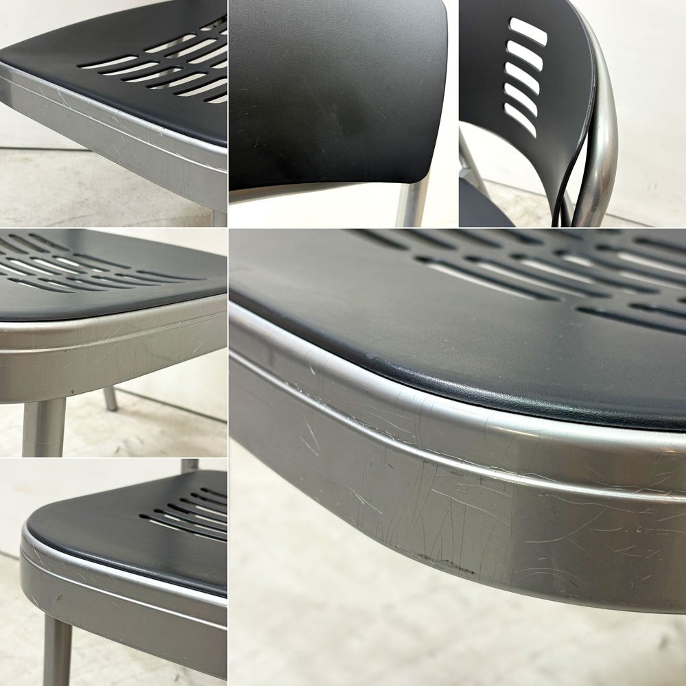 カルテル Kartell マウナケア Mauna-Kea アームレスチェア ダイニングチェア ヴィコ・マジストレッティ ポストモダン 廃盤 ●