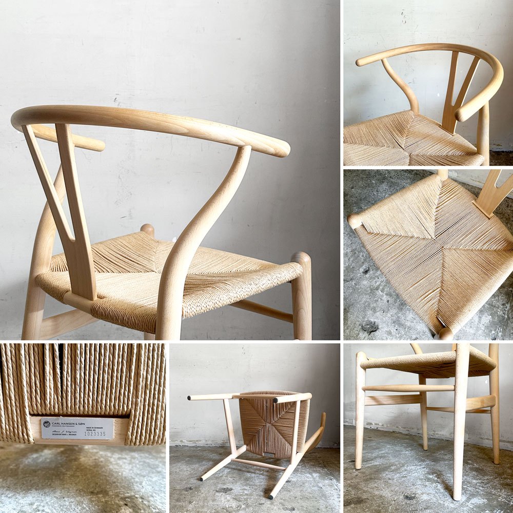 カールハンセン&サン Carl Hansen & Son CH24 Yチェア ビーチ材 ソープフィニッシュ ハンス・J・ウェグナー デンマーク 北欧 名作 ■