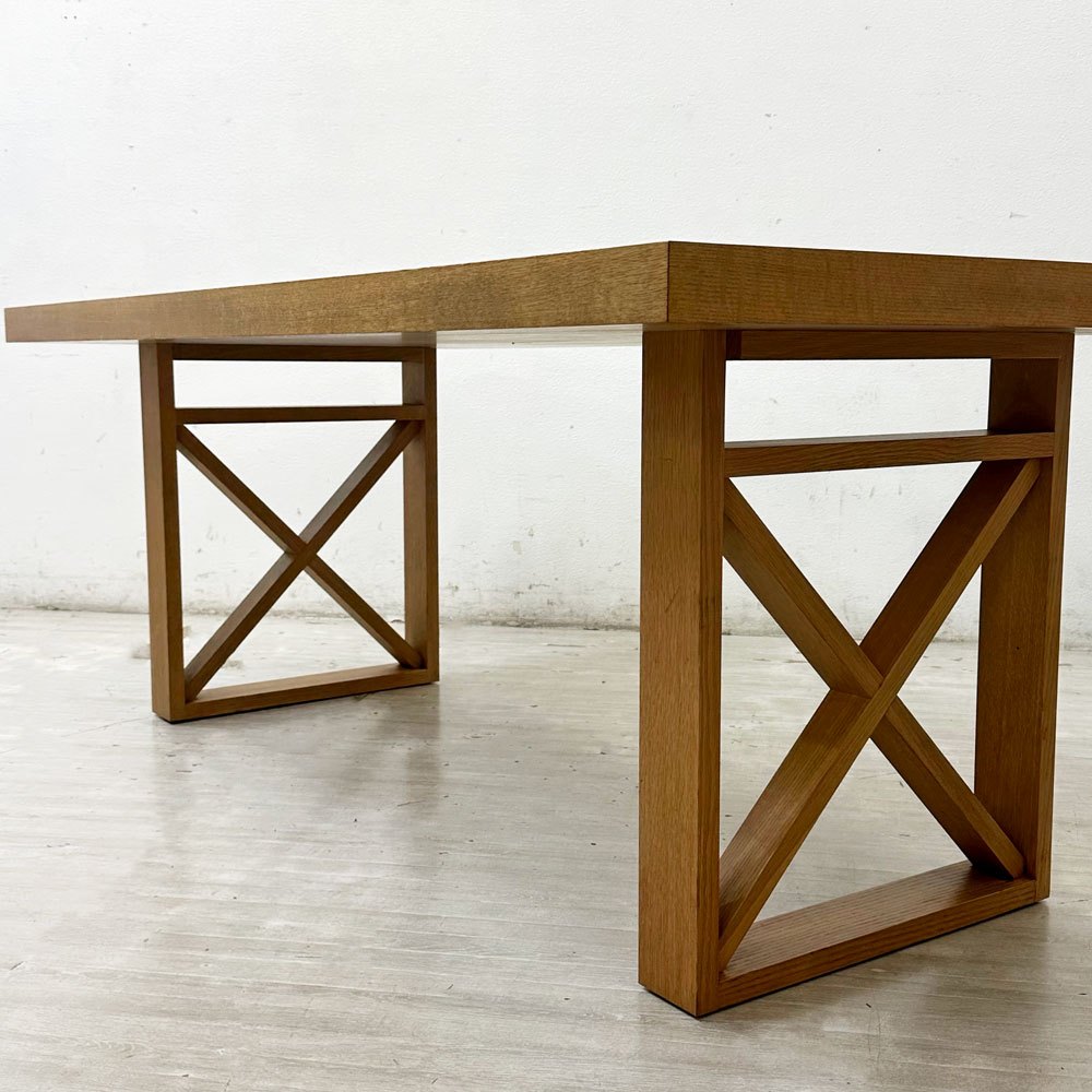 日進木工 NISSIN ダイニングテーブル オーク材 W180cm ナチュラルデザイン 飛騨家具  ACTUS取り扱い ●