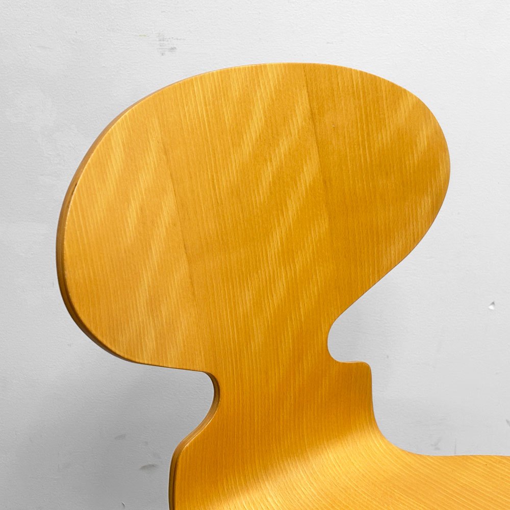 フリッツハンセン Fritz Hansen 3101 アリンコチェア アントチェア 4本脚 ナチュラルビーチ ラッカー仕上げ アルネ・ヤコブセン F ●