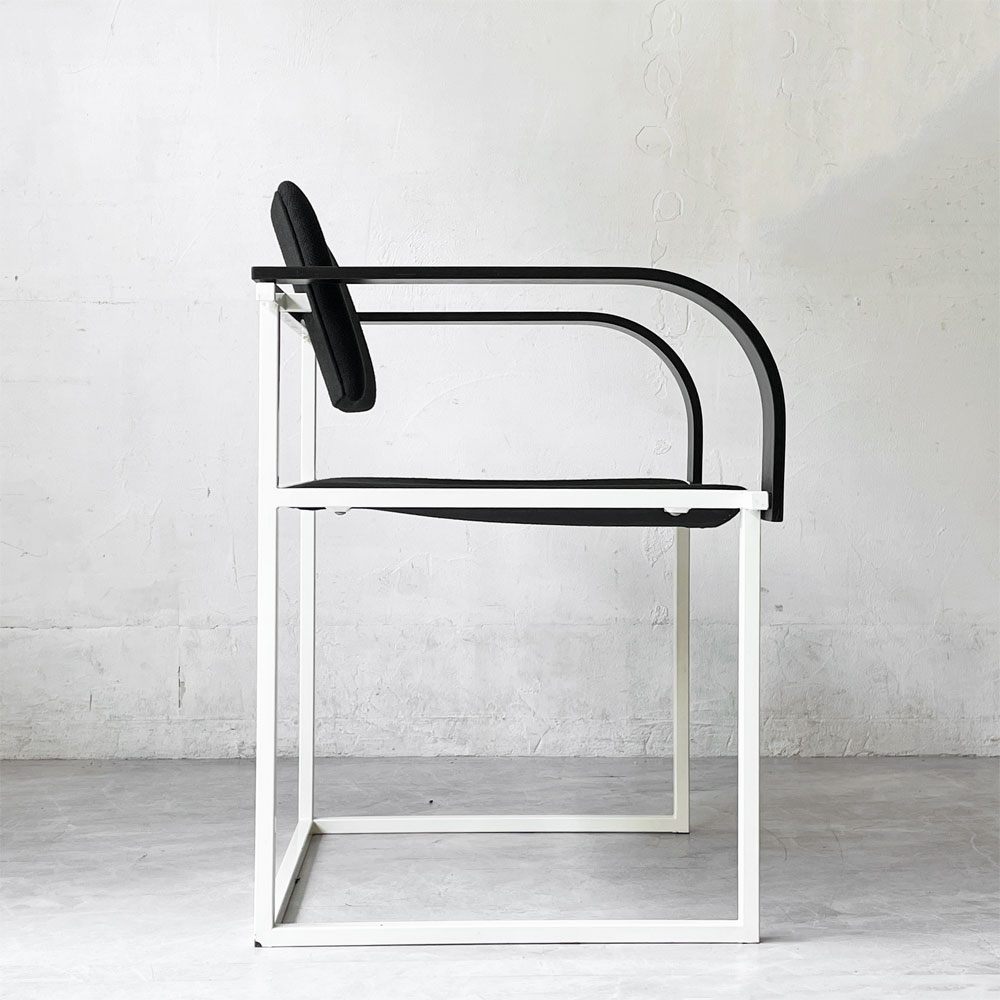 パストー Pastoe FM80 Chair アームチェア Pierre Mazairac & Karel Boonzaadjer オランダビンテージ ポストモダン 張替済み ★