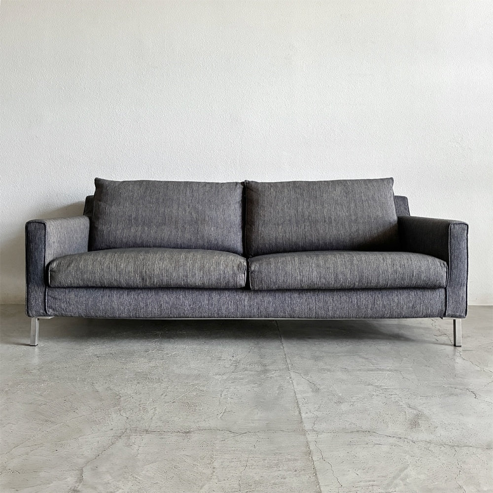 アイラーセン eilersen ストリームライン STREAMLINE ミニソファ MINI SOFA 2.5～3シーター W190cm イェンス・ユール・アイラーセン Jens Juul Eilersen Dランク生地 ネイビー系色 参考価格￥411,400- 〓