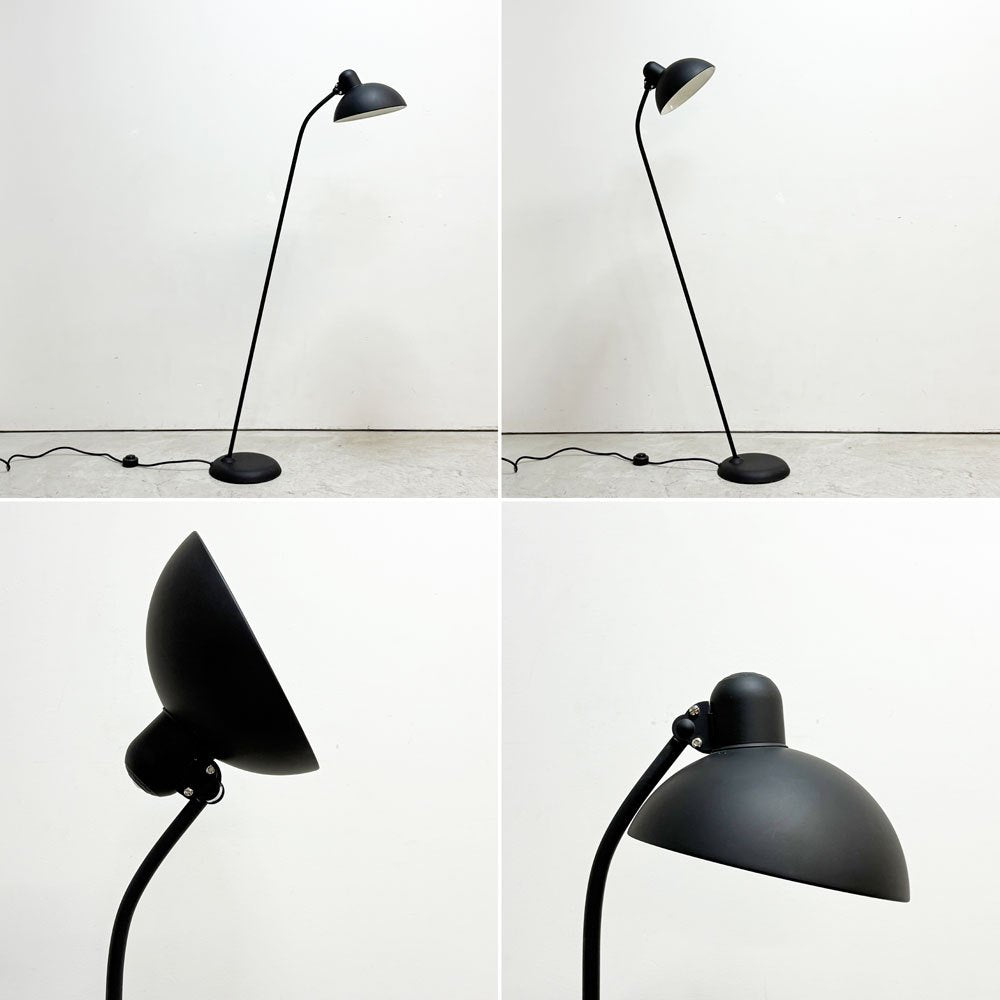 フリッツハンセン Fritz Hansen カイザーイデル KAISER IDELL フロアランプ 6556-F マットブラック スチール クリスチャン・デル 北欧 定価￥159,280- ●