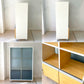 モダンデザイン modern Design 2ドロワー 2列3段 ファイリングシェルフ 2dr Filing Shelf 背面フロストガラス ★