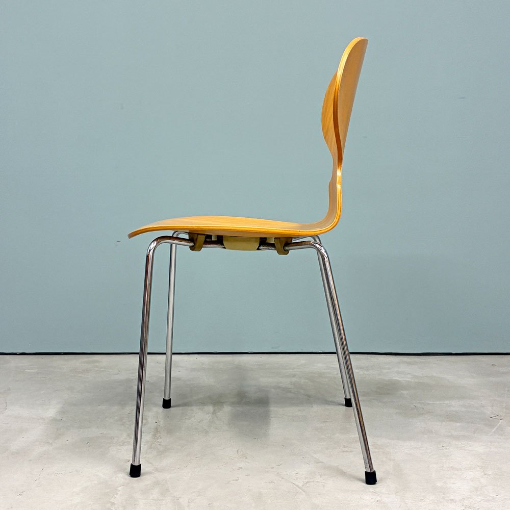 フリッツハンセン Fritz Hansen 3101 アリンコチェア アントチェア 4本脚 ナチュラルビーチ ラッカー仕上げ アルネ・ヤコブセン I ◎