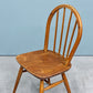 アーコール Ercol フープバックチェア ダイニングチェア スポークバック エルム材×ビーチ材 UKビンテージ 英国家具 ◎