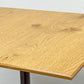 コッコレ coccole スクエアテーブル SQUARE TABLE カフェテーブル オーク材 ｗ60cm インダストリアルデザイン 定価￥51,700- ●