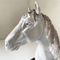 リヤドロ LLADRO ダービーウィナー DERBY WINNER 馬の胸像 フィギュリン 陶器人形 ポーセリンアート 置物 専用ガラスケース付 スペイン ◎