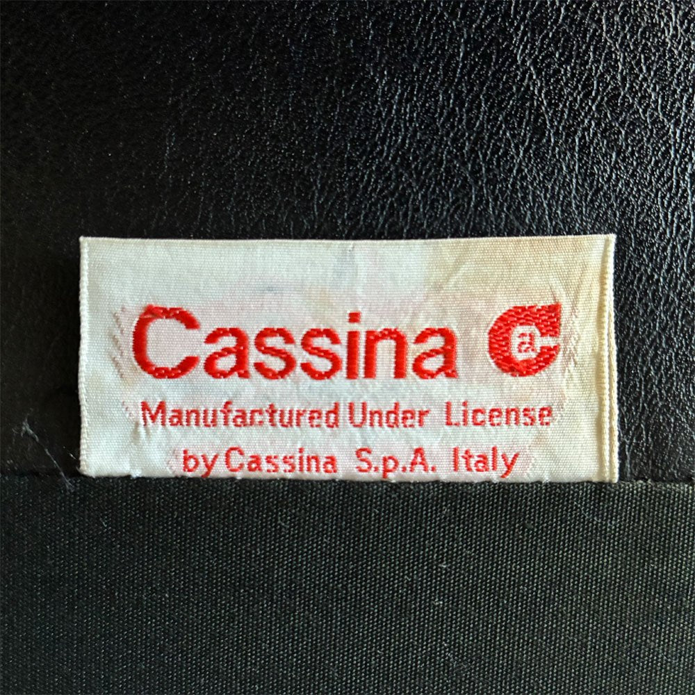 カッシーナイクスシー Cassina ixc. 675-3P マラルンガ MARALUNGA 3Pソファ 3人掛け 総本革張り ブラック ヴィコ・マジストレッティ w235cm 参考価格約298万円の品 〓