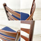 北欧ビンテージ Scandinavia Vintage ダイニングチェア 無垢材 ファブリック 北欧家具 モダンデザイン B ●