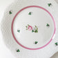 ヘレンド HEREND ウィーンの薔薇 デザートプレート 19cm ピンク 陶器 ハンガリー 定価￥26,400- B ◎