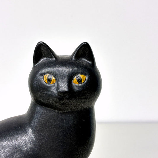 グスタフスベリ GUSTAVSBERG K-Studion リサラーソン Lisa Larson キャットマンズ CAT MANS Mサイズ H14cm フィギュリン 現行品 ◎