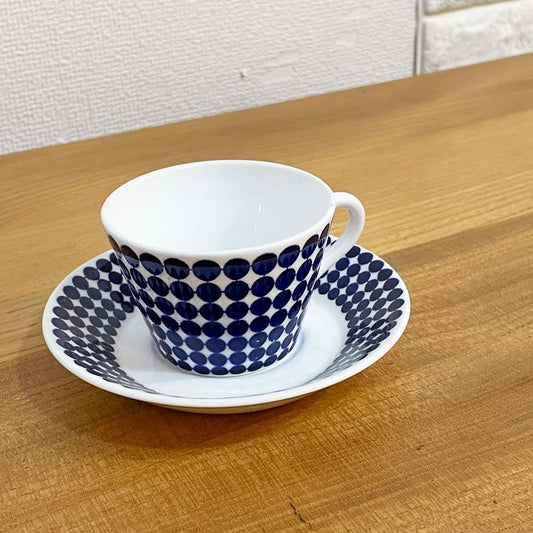 グスタフスベリ GUSTVSBERG アダム ADAM コーヒーカップ＆ソーサー 北欧食器 ビンテージ B ◎
