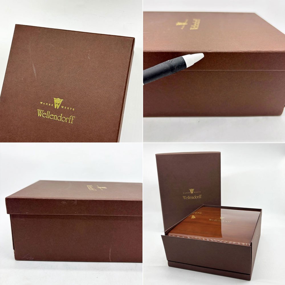 ウェレンドルフ Wellendorff ジュエリーボックス ネックレスケース 木製 ドイツ ●