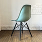 ハーマンミラー HermanMiller サイドシェルチェア ドゥエルレッグ DSW アクアスカイ × エボニー ポリプロピレン製 イームズ ミッドセンチュリー ◎