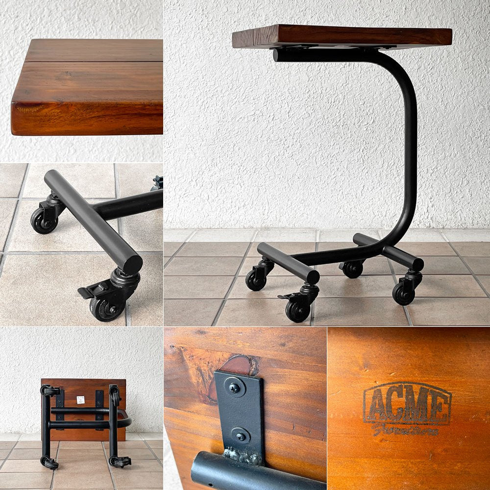 アクメファニチャー ACME Furniture グランビュー サイドテーブル GRANDVIEW SIDE TABLE キャスター付き インダストリアル ◇