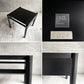 カッシーナイクスシー Cassina ixc. イーストバイ・イーストウェスト East by Eastwest モナーク MONARCH サイドテーブル ブラック スクエア ナイトテーブル ixc. R&D 廃番 ♪