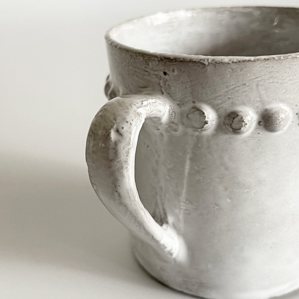 アスティエ・ド・ヴィラット Astier de Villatte アデレード Adelaide コーヒーカップ フランス 定価¥21,230- B ■
