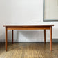 デンマークビンテージ Danish Vintage エクステンション EX ダイニングテーブル W139-192.5-246cm チーク材 伸長式 北欧家具 ◎