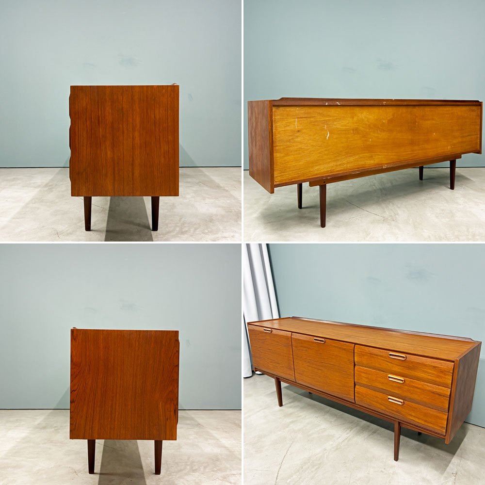 Bath Cabinet Makers サイドボード チーク材 UKビンテージ 英国家具 北欧スタイル ◎