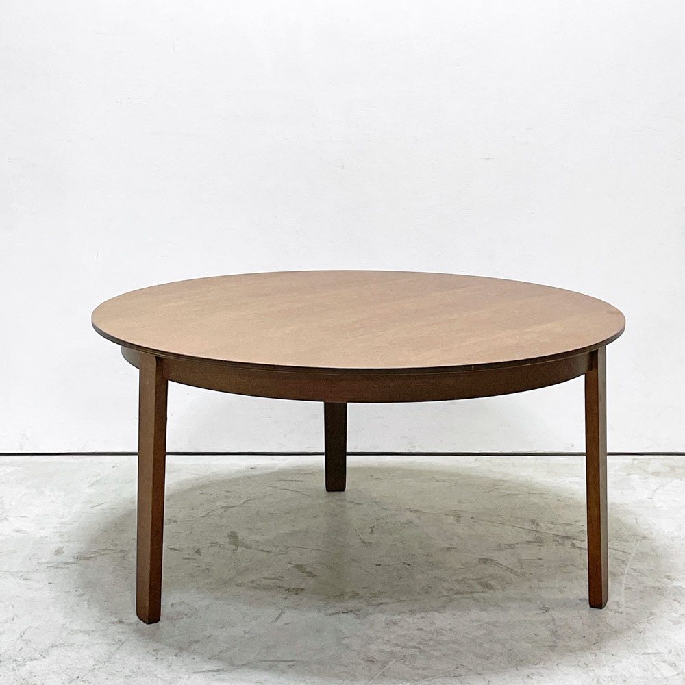 フォルナサリグ Fornasarig ウォルフガンク Wolfgang コーヒーテーブル coffee table ラウンド Φ88cm オーク材 イタリア 北欧スタイル ●