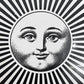フォルナセッティ Fornasetti ウォールランプ 壁掛け照明 2灯 ソーリ・ア・ヴェンターリオ Soli e Ventaglio ビンテージ 希少 ●