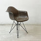 ハーマンミラー Herman Miller 2ndビンテージ アームシェルチェア FRP製 1stタイプ エッフェルベース シールブラウン C&R イームズ ミッドセンチュリー ●
