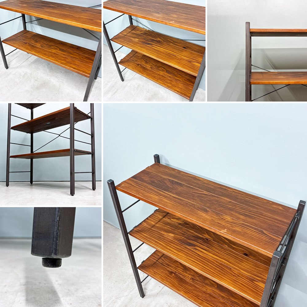 アクメファニチャー ACME Furniture グランビュー GRANDVIEW オープンシェルフ ブックシェルフ 3段 インダストリアル ◎