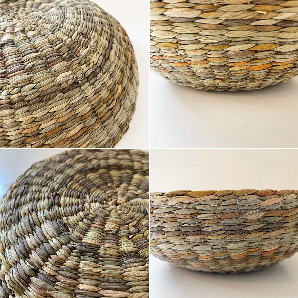 SPACE A&CO 水草 バスケット Φ28.5cm イギリス製 旧shop281 有元葉子 A ◎